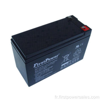 Réserve 12V7.2AH de protection cathodique de cycle profond